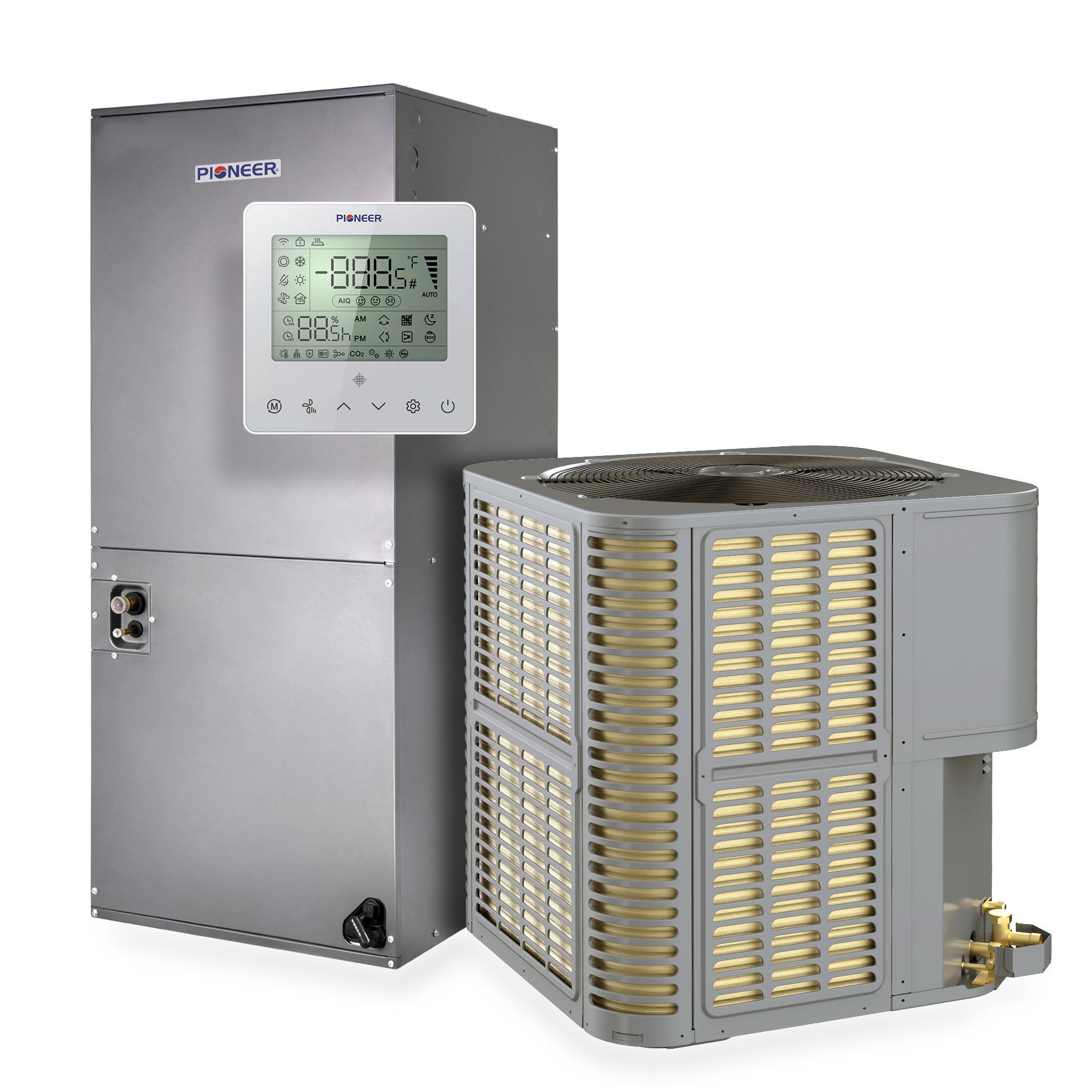 Pioneer® Vertex™ 48,000 BTU 17.5 SEER2 230V Ducted Central Split Air Conditioner Inverter Heat Pump