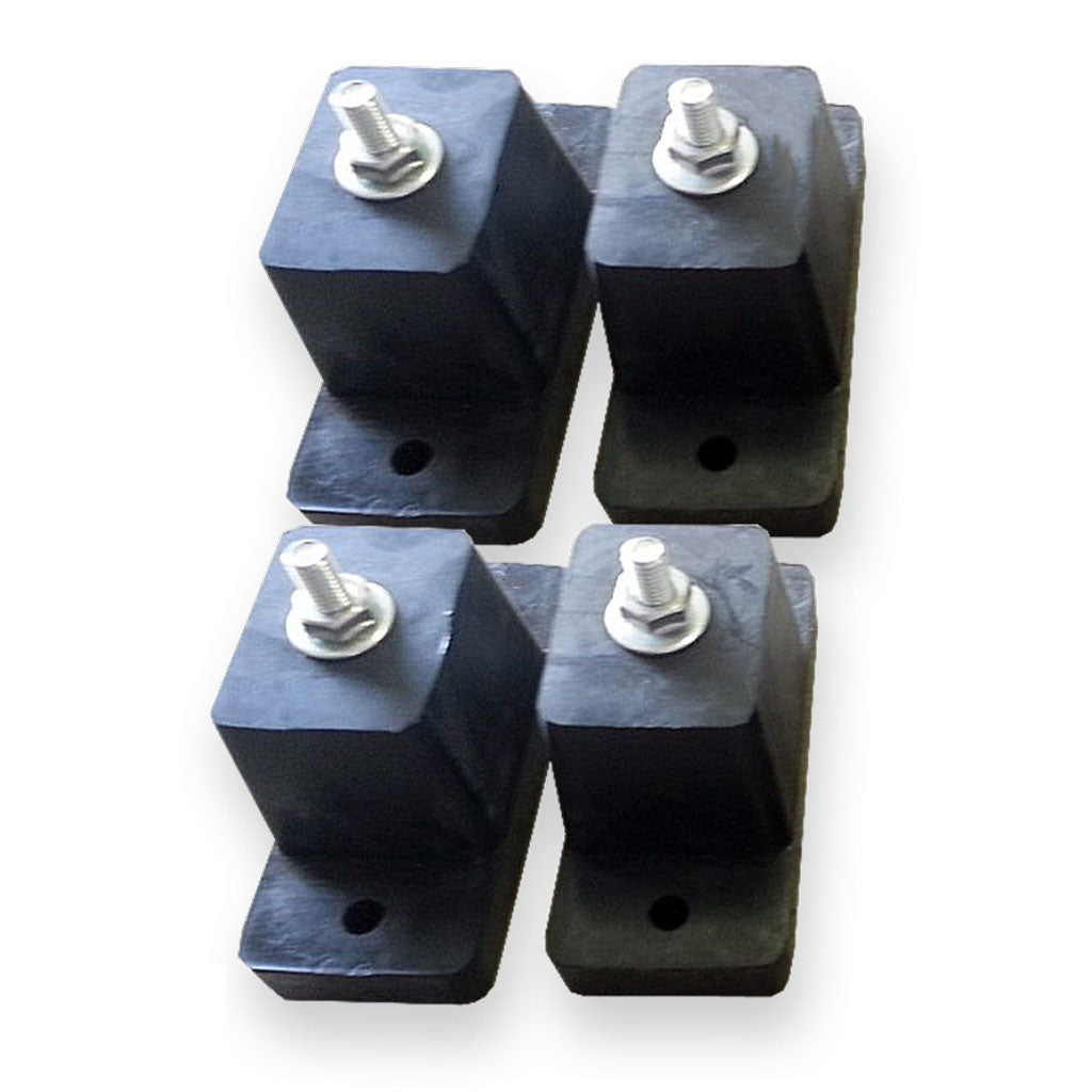 Pioneer 4 Piece Rubber Vibration Absorber Feet Kit (Tall Mount) for Ductless Mini Split Pioneer 4 Piece Rubber Vibration Absorber Feet Kit (Tall Mount) for Ductless Mini Split