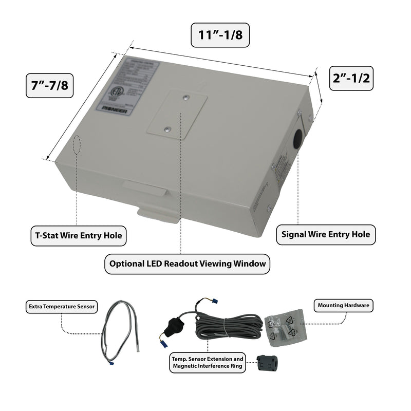 24V Interface Module Kit for Pioneer® Quantum Series 230V Mini Split S 24V Interface Module Kit for Pioneer® Quantum Series 230V Mini Split S