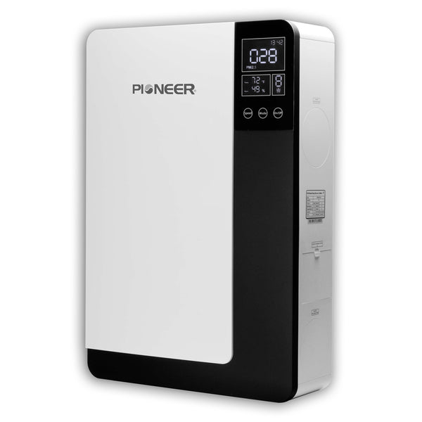 Pioneer® ECOasis 150 Ductless Wall-Mounted Single-Room Wi-Fi Energy Recovery Ventilator
