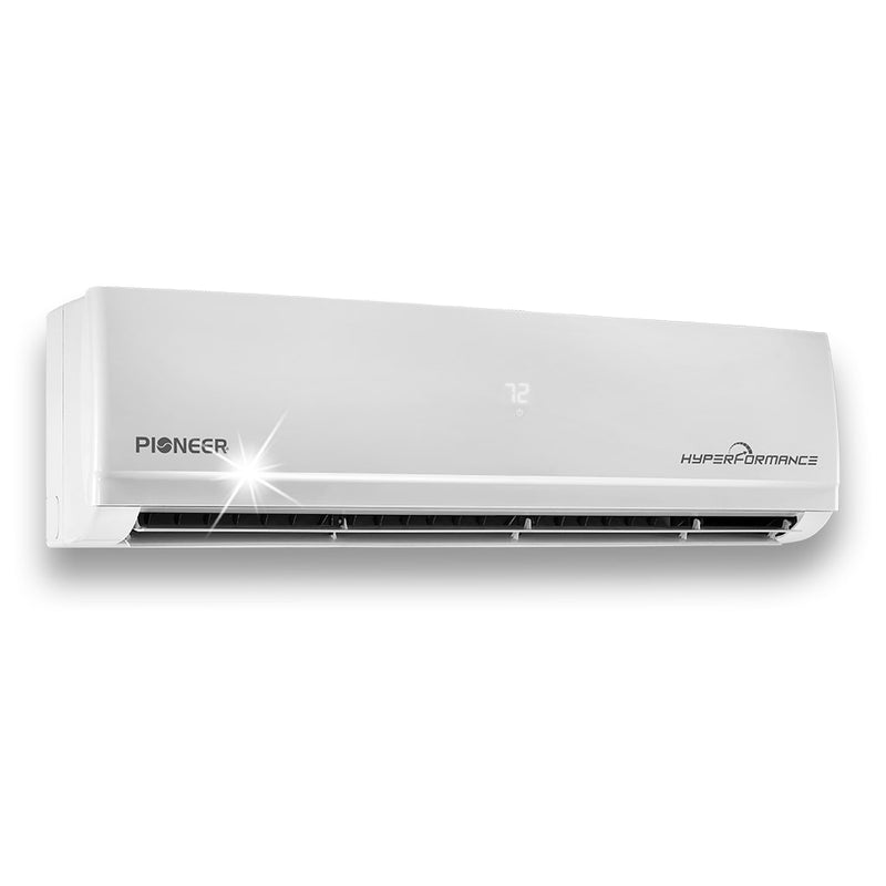 Pioneer® Hyperformance™ 12,000 BTU 23.5 SEER2 Ductless Mini Split Inverter++ Wi-Fi Enabled Air Conditioner Hyper Heat Pump Full Set 230V