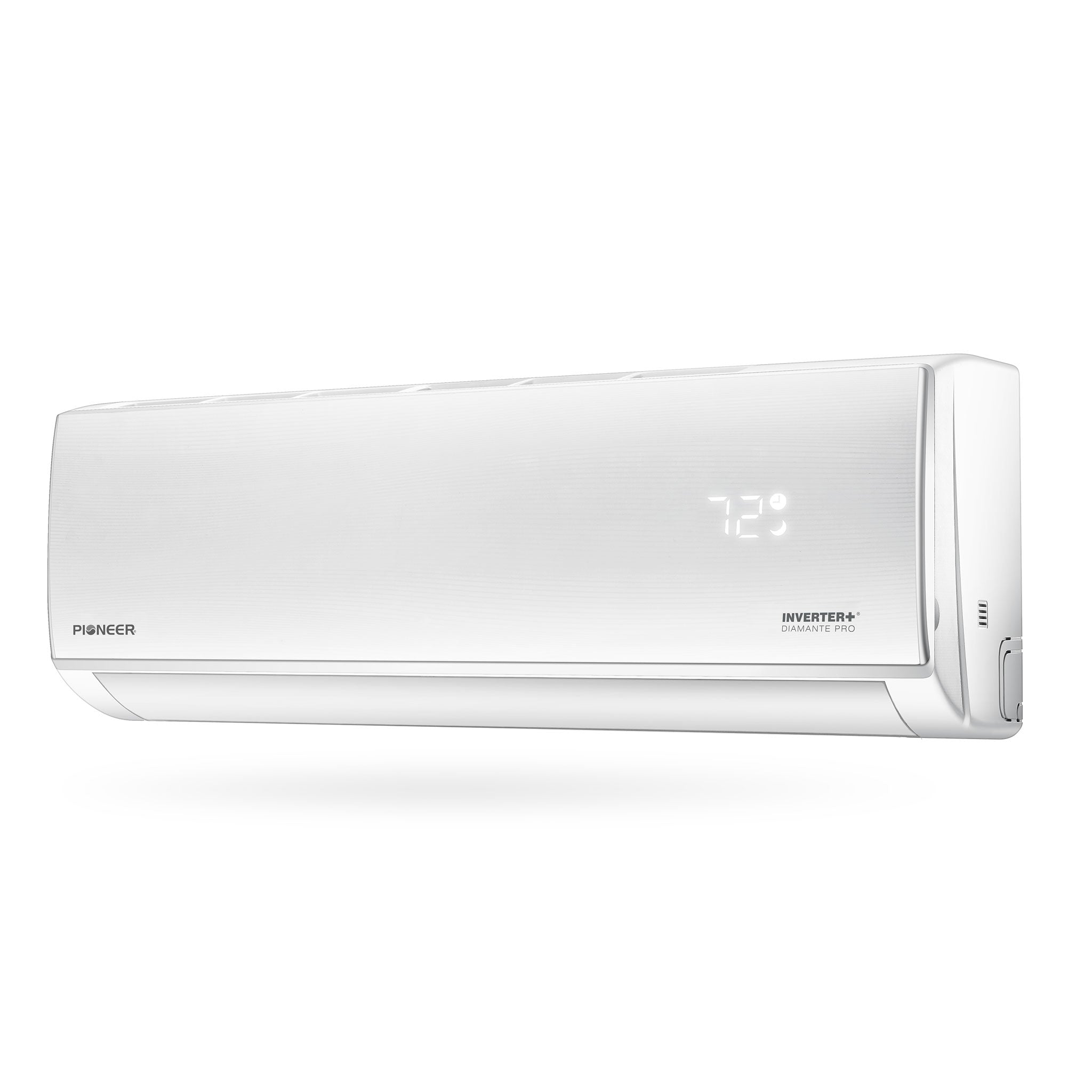 Pioneer® Diamante Pro™ 12,000 BTU 23 SEER2 230V High-Wall Ductless Mini-Split Air Conditioner Inverter Heat Pump with 16 Ft. Kit