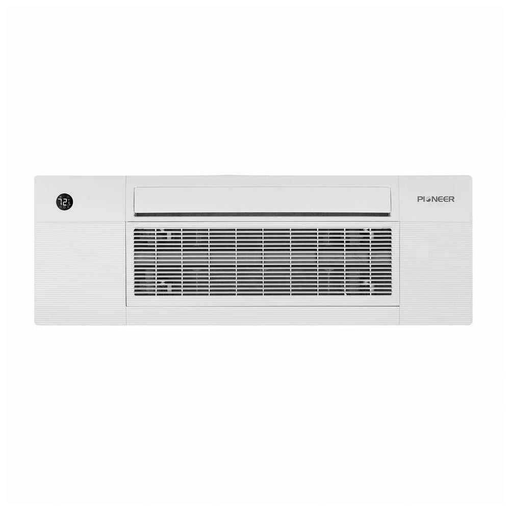 Pioneer® Quantum Ultra™ 12,000 BTU 22 SEER2 230V Single-Way Ceiling Recessed Cassette Ductless Mini-Split Air Conditioner Inverter Heat Pump Full Set