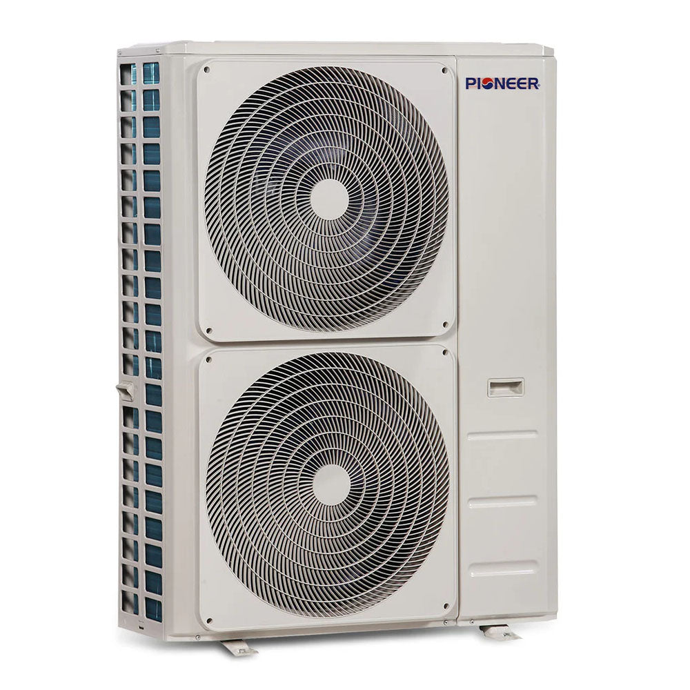 Pioneer® Quantum Ultra™ 48,000 BTU 19 SEER2 230V 4-Way Ceiling Cassette Ductless Mini-Split Air Conditioner Inverter Heat Pump Full Set