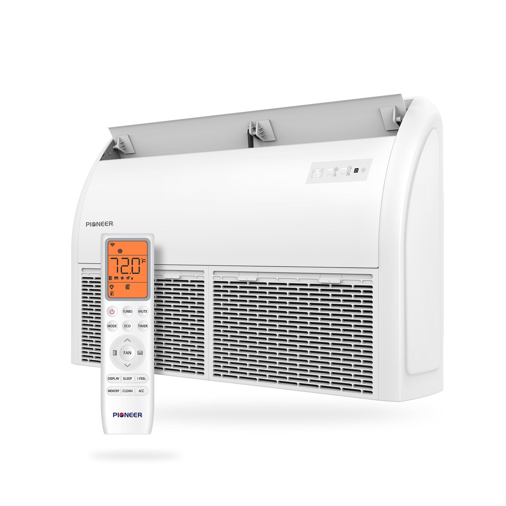 Pioneer® Multi Zone 24,000 BTU Quantum Ultra Floor-Ceiling Flex Mount Indoor Section Ductless Mini-Split Wi-Fi Inverter++ Air Conditioner Heat Pump 230V