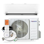 Pioneer® Quantum Ultra™ 23,000 BTU 23 SEER2 230V High-Wall Ductless Mini-Split Air Conditioner Inverter Heat Pump Full Set - Clearance 💰
