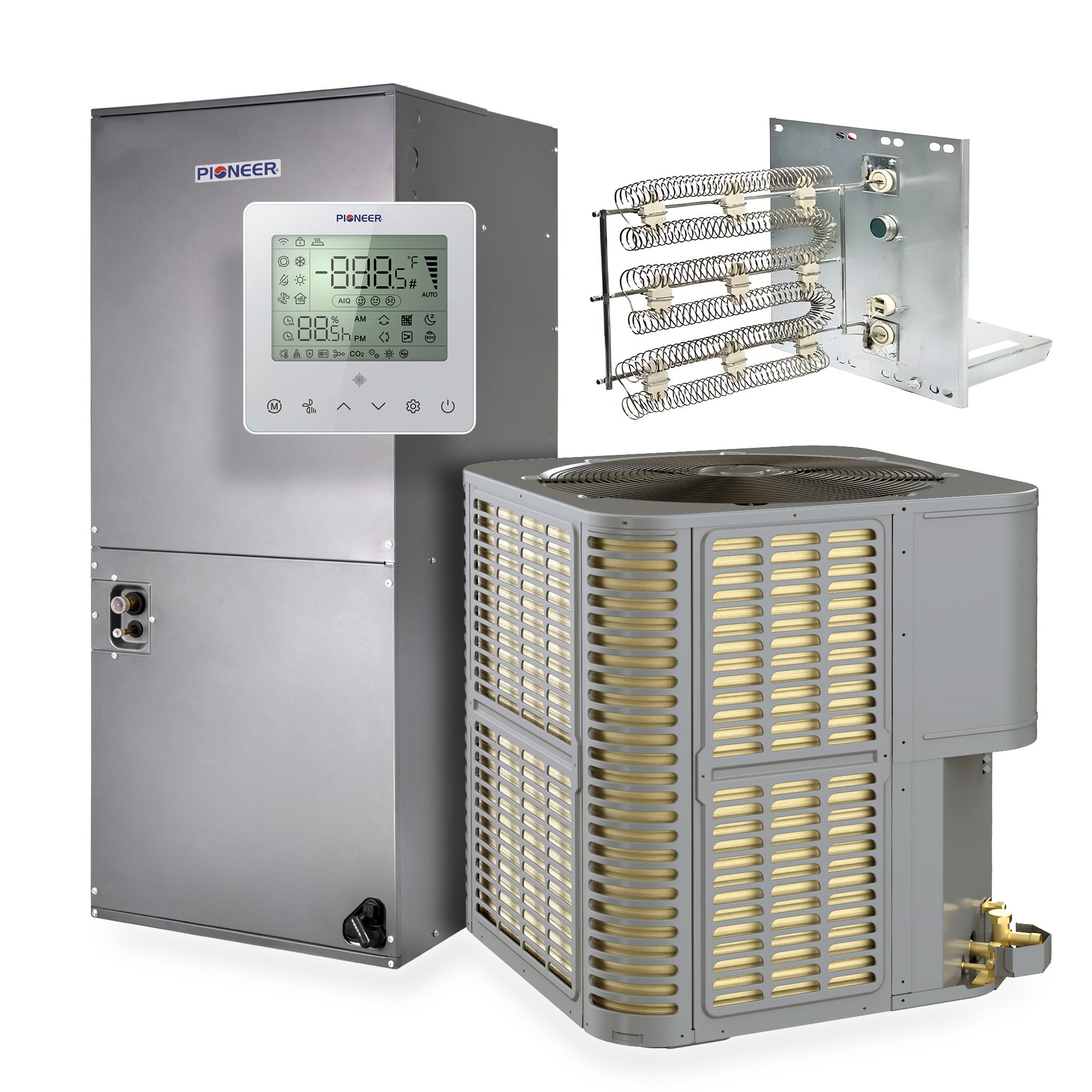 Pioneer® Vertex™ 36,000 BTU 18.6 SEER2 230V Ducted Central Split Air Conditioner Inverter Heat Pump