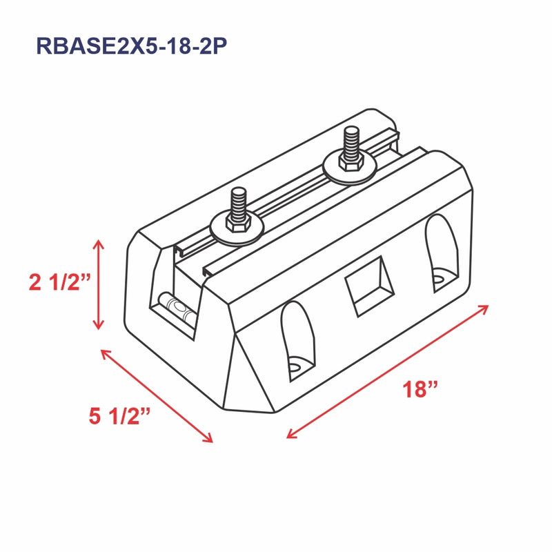 Floor Mounting Base Kit for Split Air Conditioning Systems