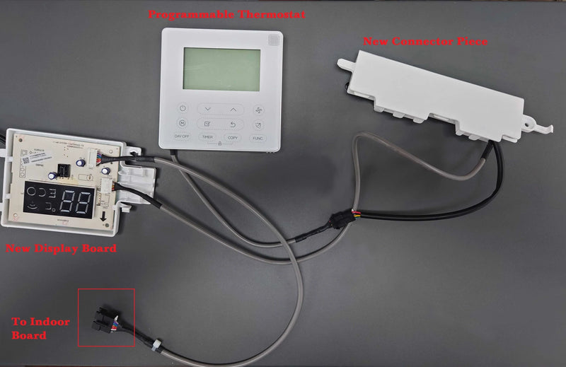 Wired Programmable Thermostat For Pioneer WYS Series Mini Split Systems