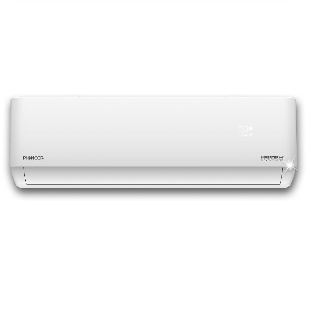 Pioneer® 12,000 BTU 23 SEER Diamante Ultra Wi-Fi Ductless Mini-Split Inverter++ Air Conditioner Heat Pump Wall Mount Indoor Section - 230V