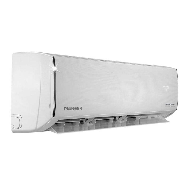 Pioneer® Diamante Series 9,000 BTU 20 SEER Ductless Mini-Split Air Conditioner Inverter+ Heat Pump Full Set 115V with 16 Ft. Kit