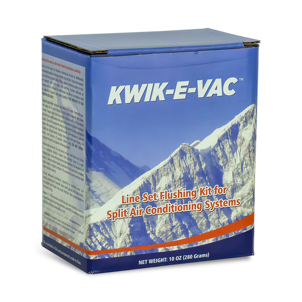 KWIK-E-VAC Line Set Flushing Kit Installation Simplifier Mini Spli