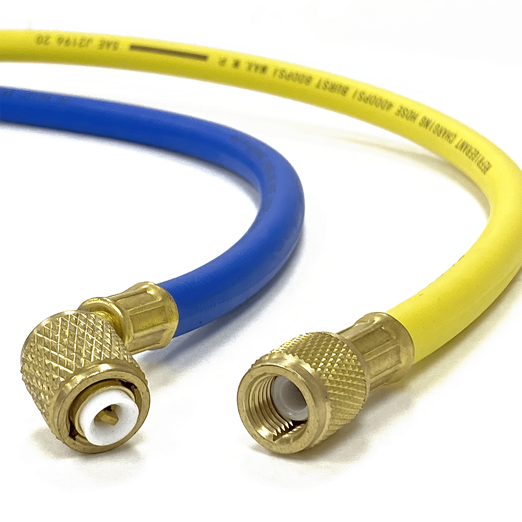 Mini Split R410a Low Side Suction Charging Service Gauge Hose Set. 5/16" Port.