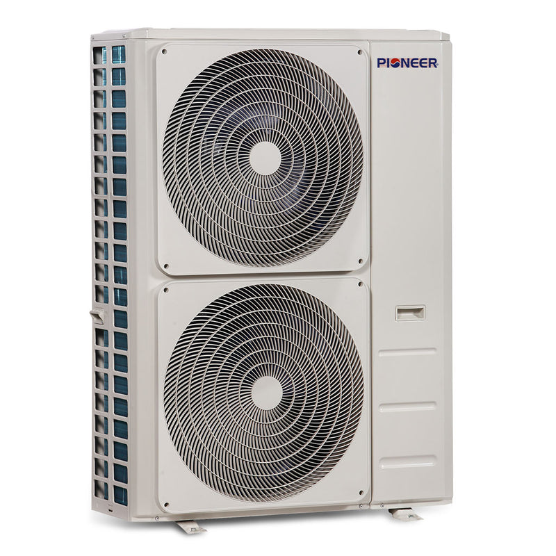 Pioneer® 48,000 BTU 15.1 SEER2 Ceiling Concealed Ducted Mini-Split Inverter+ Air Conditioner Heat Pump System Full Set 230V