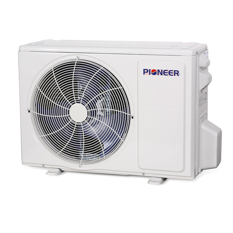 Pioneer® 9,000 BTU 22.7 SEER2 Ductless Mini-Split Inverter++ Energy-Star Air Conditioner Heat Pump System Full Set 115V